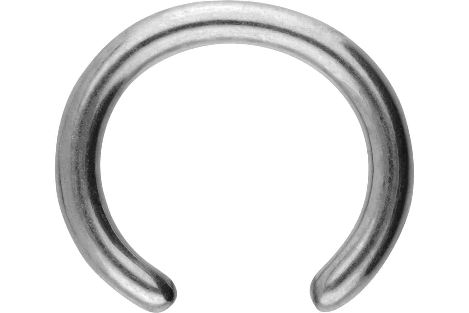 Chirurgenstahl Klemmkugelring Piercing ohne Kugel